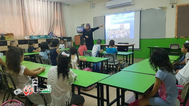  كفرقاسم- فيديو: البداية الصحيحة هي عنوان النجاح .. مدرسه جنة ابن رشد تستقبل طلابها بمراحل مدروسة وتودع حجاجها